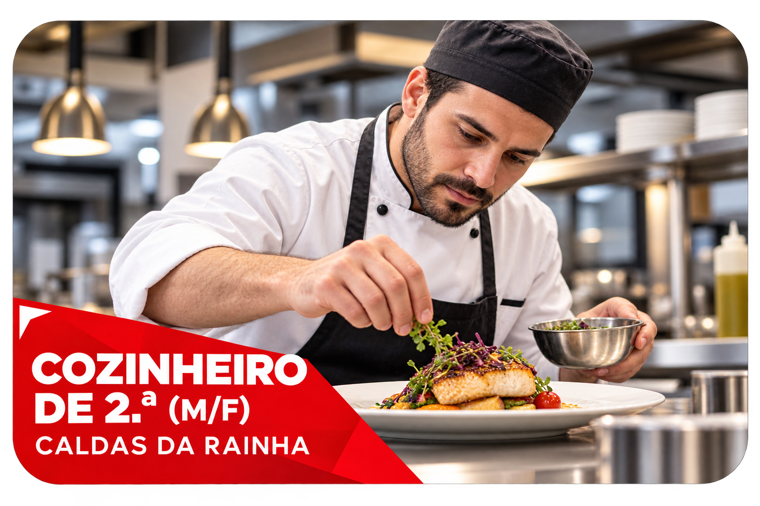 COZINHEIRO DE 2ª (M/F) 