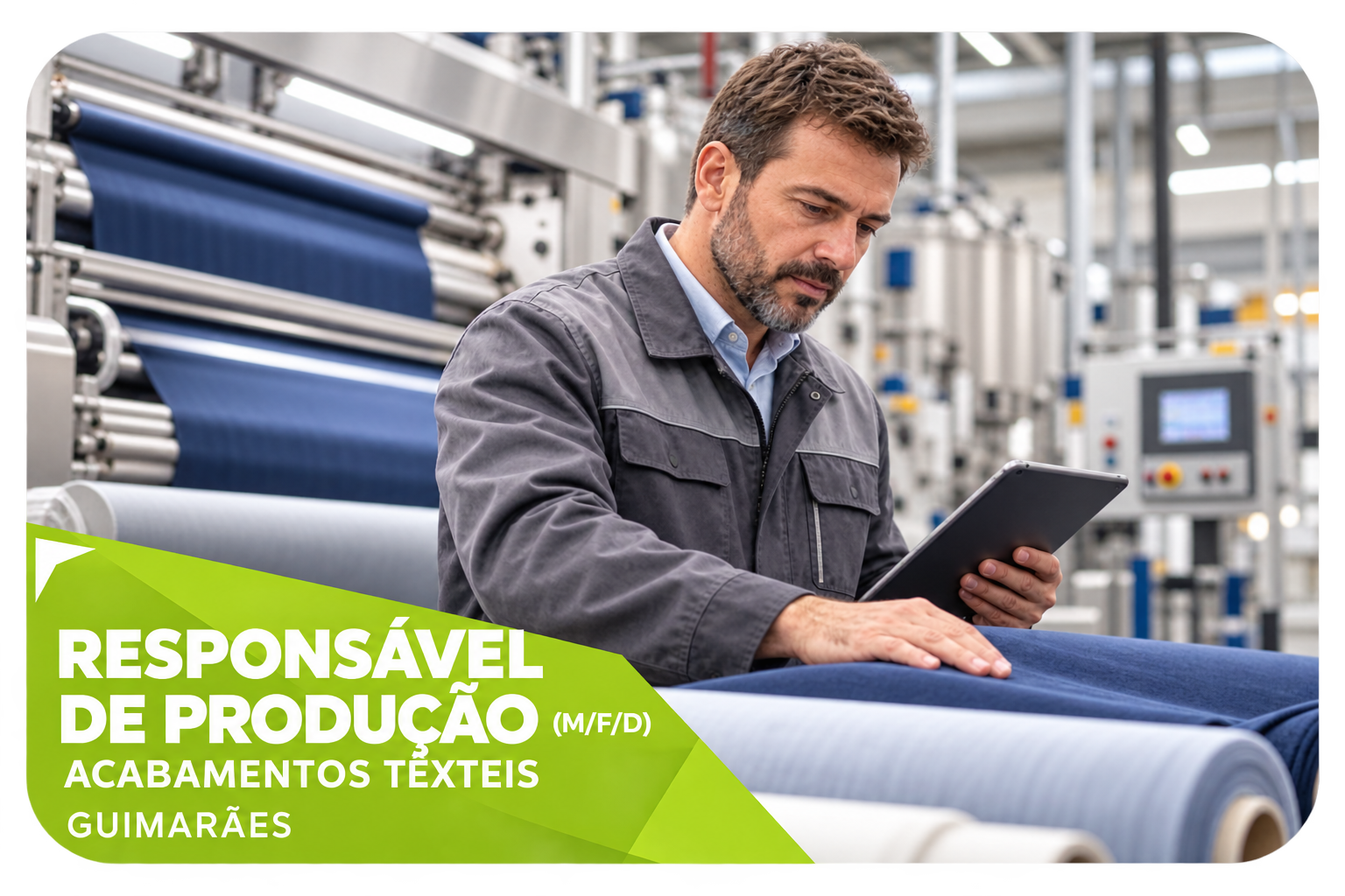 RESPONSÁVEL DE PRODUÇÃO (M/F)